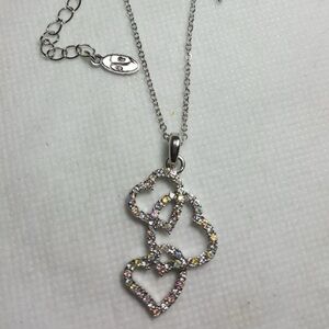Silver Heart Pendant Necklace